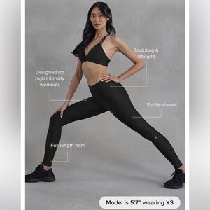 ALO Yoga High Waist Airlift Leggings Black XS perfect condition